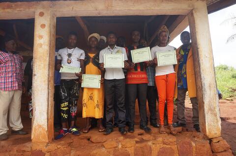 Ceritficate award CM Bakinchine