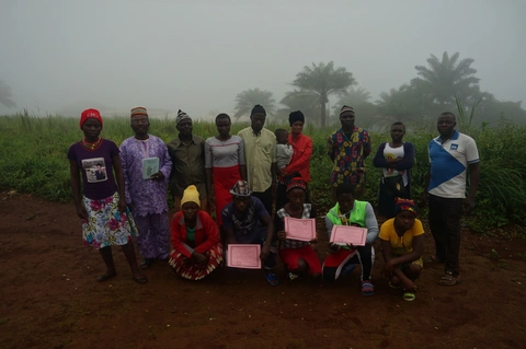 Certificate award in Bakinchine