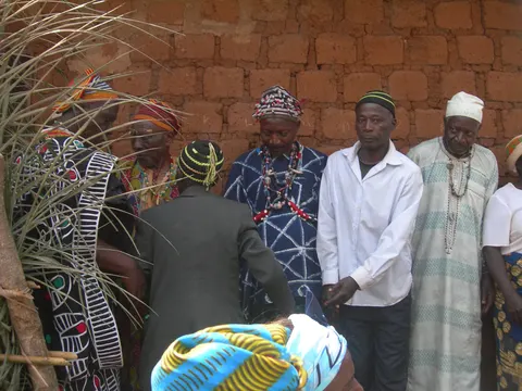 Late Sari language chairman. Fofie Sylvester